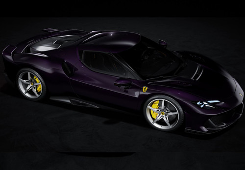 1/43 BBR Ferrari 296 Speciale (Hong Kong Purple) Car Model