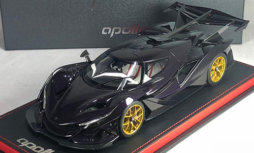 1/18 Peako Apollo IE (Purple Carbon w/gold wheels) Resin Enclosed Car Model Limited