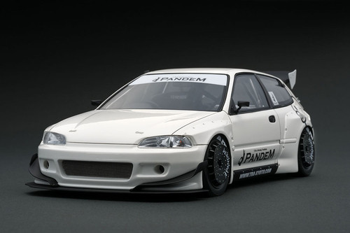 1/18 IG Ignition Model Pandem Honda Civic EG6 (White) Car Model 