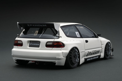 1/18 Ignition Model Honda Civic (EG6) (Pearl White) Car