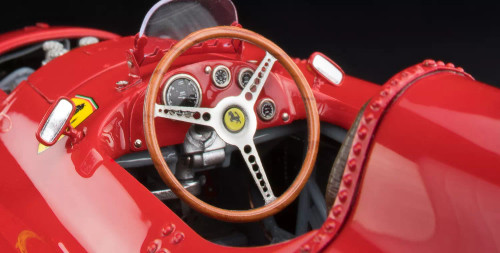 1/18 CMC 1956 Formula 1 Ferrari D50 Long Nose Germany GP #1 Juan Manuel Frangio Race Version Diecast Car Model