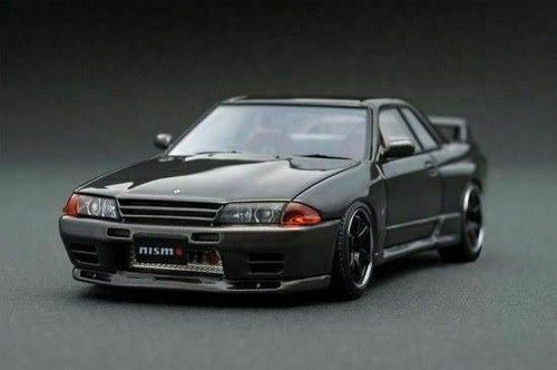 1/43 IG Ignition Model Nissan Nismo R32 GT-R GTR S-Tune (Gun Metallic) Car Model IG0799