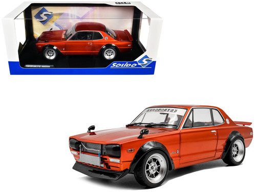 1/18 Solido 1970 Nissan Skyline C10 Hakosuka Solido Works (Red