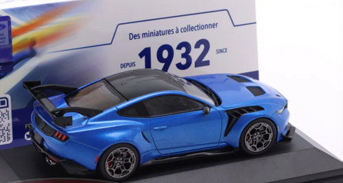 1/43 Solido 2025 Ford Mustang GTD (Indulgent Blue) Diecast Car Model