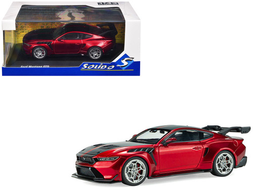 1/43 Solido 2025 Ford Mustang GTD (Indulgent Blue) Diecast Car