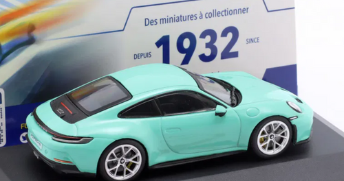 1/43 Solido 2023 Porsche 911 992 GT3 Touring (Mint Green) Diecast Car Model