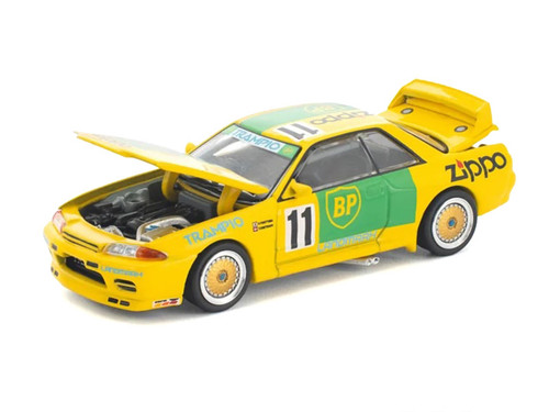 1/64 Poprace 1992 Nissan Skyline GT-R GTR R32 Group A #11 Diecast Car Model