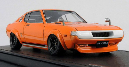 1/43 IG Ignition Model Toyota Celica 2000GT LB (TA27) (Orange) Car Model IG1032