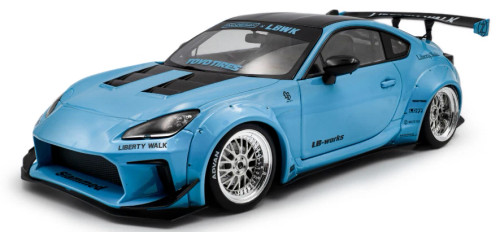 1/18 Solido 2024 Toyota GR86 Liberty Walk (Black & Gold) Diecast