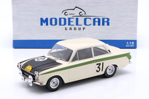 1/18 ModelCarGroup 1966 Ford Lotus Cortina #31 2nd Marathon de la