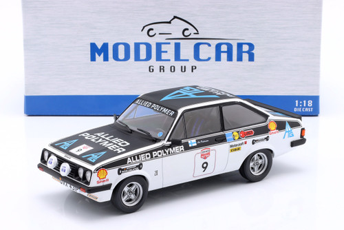 1/18 Ixo 1982 Ford Escort MK II RS 1800 #2 2nd Rallye Sweden David