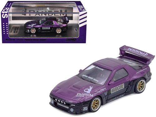 えS 1/64 Inno Mazda RX-7 RX7 (FC3S) Pandem Rocket Bunny (Purple