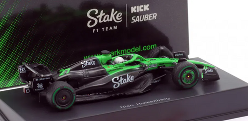 1/64 Spark Kick Sauber C45 No.27 Stake F1 Team Kick Sauber 7th Australian GP 2025 Nico Hulkenberg Car Model