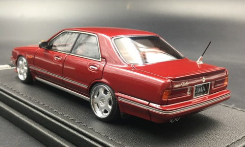 1/43 IG Ignition Model Nissan Gloria Cima (Y31) (Red) Car Model IG1091