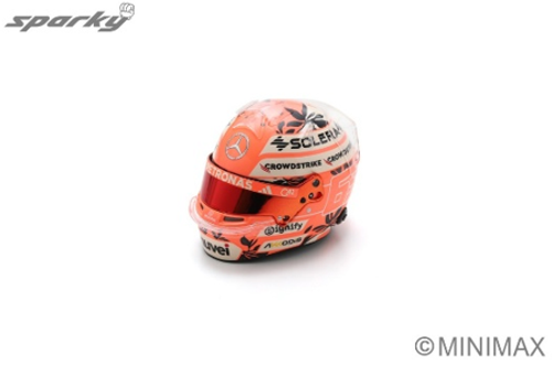 1/5 Spark Mercedes-AMG PETRONAS F1 Team - George Russell - Miami GP 2025 Helmet Model