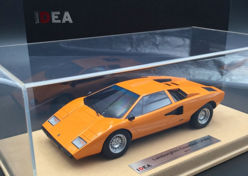 1/18 Makeup 1973 Lamborghini Countach LP400 (Orange) Car Model