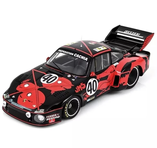 1/18 Spark Porsche 935 No.40 3rd Le Mans 24H 1977  C. Ballot - Lena - P. Gregg Car Model