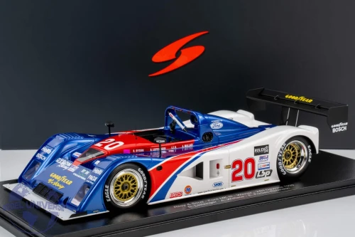 1/18 Spark Riley & Scott - Ford MK III No.20 Winner 24H Daytona 1999  B. Leitzinger - A. Wallace - E. Forbes-Robinson Car Model