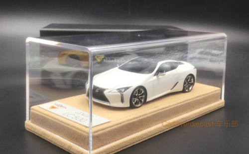 1/43 Makeup Lexus LC LC500 S Package (White) Car Model