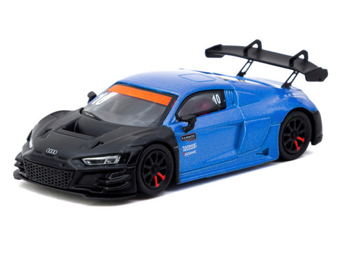 1/18 Tarmac Works Audi R8 LMS 2016 Blue - LIVECARMODEL.com