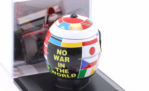1/5 Spark 1995 Formula 1 Gerhard Berger Scuderia Ferrari #28 Helmet Model