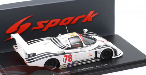 1/43 Spark Ecosse C285 No.78 15th 24H Le Mans 1986 L. Delano - J. Hotckiss - A. Petery Car Model
