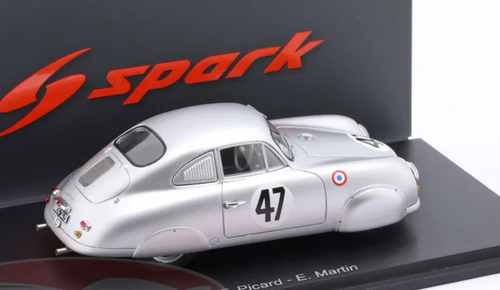 1/43 Spark Porsche 356 No.47 24H Le Mans 1952 F. Picard - E. Martin Car Model