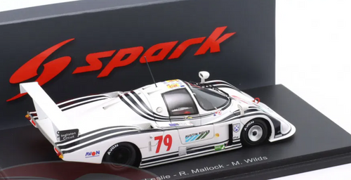 1/43 Spark Ecosse C286 No.79 24H Le Mans 1986 D. Leslie - R. Mallock - M. Wilds Car Model