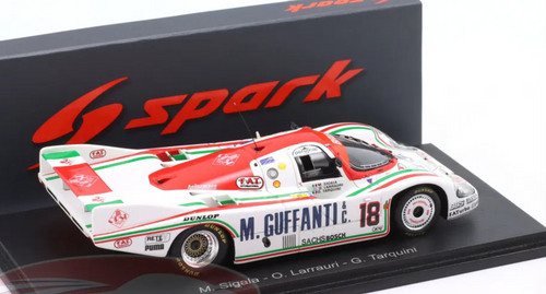 1/43 Spark Porsche 956 No.18 Le Mans 24H 1985 M. Sigala - O. Larrauri - G. Tarquini Car Model