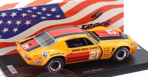 1/43 Spark Chevrolet Camaro No.21 2nd Mosport 1975 Chad Schafer Car Model