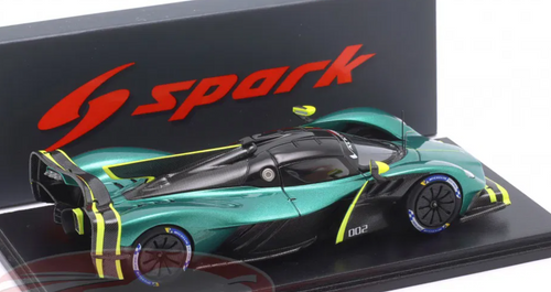 1/43 Spark 2022 Aston Martin Valkyrie AMR Pro (Green) Car Model