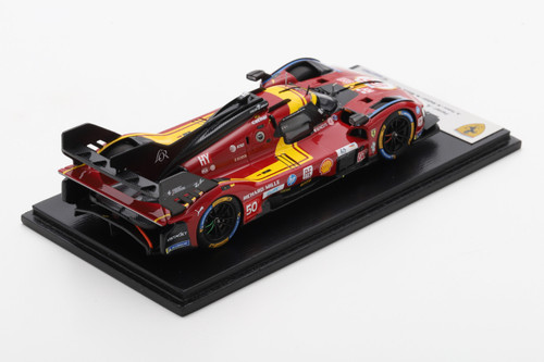 1/43 Looksmart Ferrari 499P No.50 FERRARI AF CORSE Le Mans 24H 2025 A. Fuoco - N. Nielsen - M. Molina Car Model