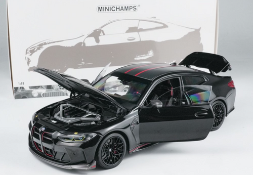 1/18 Minichamps BMW M4 CSL G82 (Black) Diecast Car Model