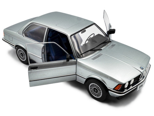 1/18 Solido 1980 BMW E21 323i (Saphirblau Metallic Silver) Diecast Car Model