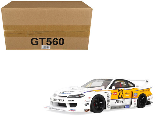 1/18 GT Spirit 2021 Nissan S15 Silva LB Super Silouette (White) Car Model