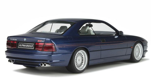 1/18 BMW 7 Series Alpina B12 (E38) Alpina Blue Resin Car Model