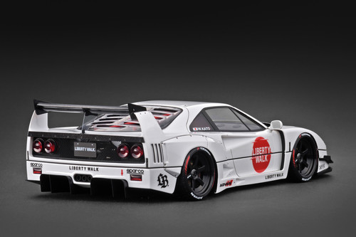 1/18 IG Ignition Model Ferrari F40 LB-Works #58 (White) Car Model