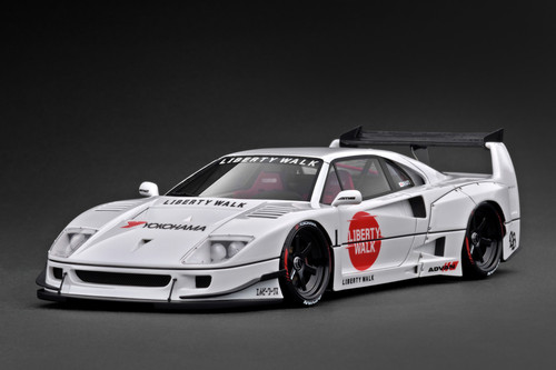 1/18 GT Spirit 2023 Ferrari F40 LB-Works (White) Car Model