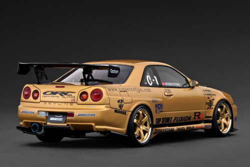 1/18 Ignition Model Nissan Skyline GT-R GTR R34 Top Secret 34GT-R