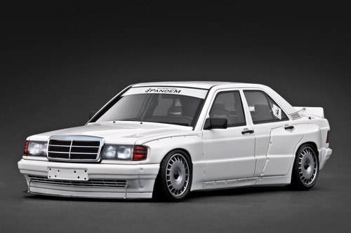 1/18 IG Ignition Model Mercedes-Benz 190 Pandem (Red) Car Model