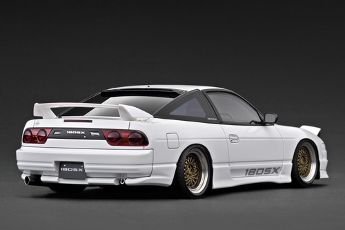 1/18 IG Ignition Model Nissan 180SX TYPE X (RPS13) (White) Car