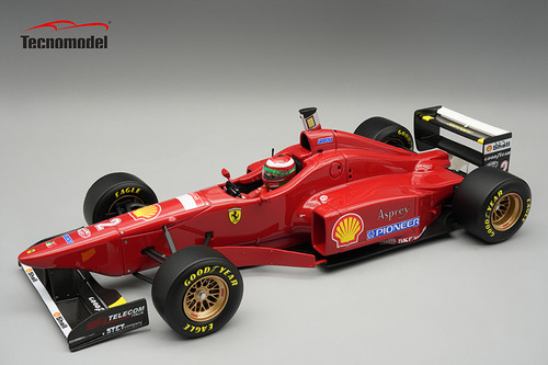 1/18 Tecnomodel Ferrari F310 1996 San Marino GP Driver: Eddie Irvine Limited Edition Car Model with Driver Figure