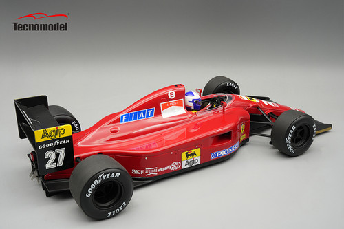 1/18 Tecnomodel Ferrari 642 F1 1991 Monaco GP Driver: Alain Prost Limited Edition Car Model with Driver Figure