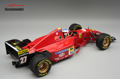 1/18 Tecnomodel Ferrari 412T2 1995 Canada GP Driver: Jean Alesi