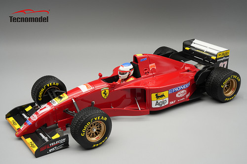 1/18 Tecnomodel Ferrari 412T2 1995 Canada GP Driver: Jean Alesi