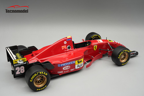 1/18 Tecnomodel Ferrari 412T2 1995 Monaco GP Driver: Gerhard Berger  Limited Edition Car Model
