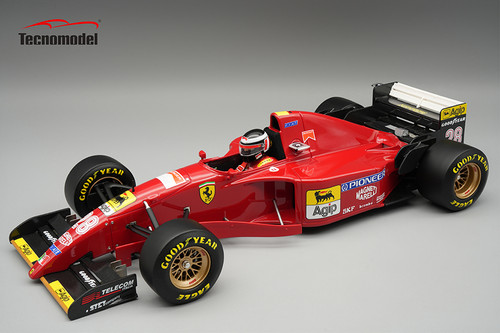 1/18 Tecnomodel Ferrari 412T2 1995 Canada GP Driver: Jean Alesi