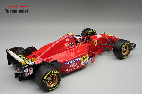 1/18 Tecnomodel Ferrari 412T2 1995 Monaco GP Driver: Gerhard Berger  Limited Edition Car Model