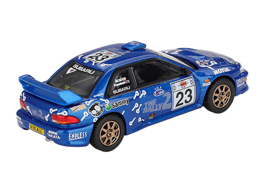 1/64 Mini GT Subaru Impreza WRC99 #23 2000 Acropolis Rally Diecast Car Model
