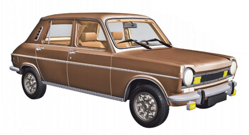 1/18 Norev 1974 Simca 1100 TI (Sandalwood Metallic) Diecast Car Model